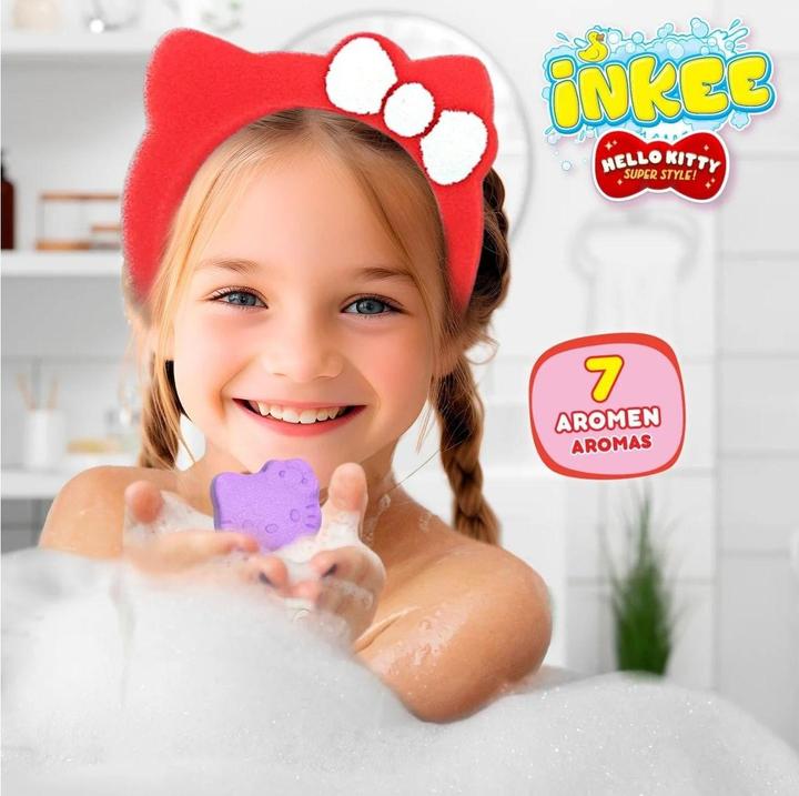 Actual product image Craze Inkee surprise box Hello Kitty (Bath salts, 430 g)