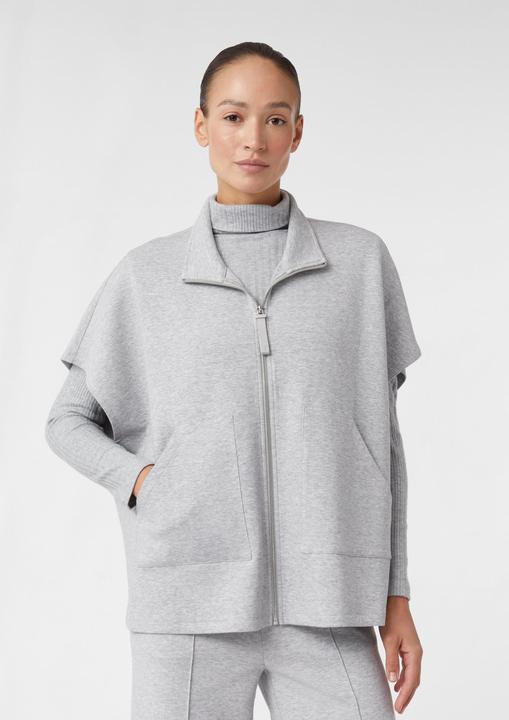 Produktbild Comma Sweatshirt Oversized Sweatshirt-Cape mit aufgesetzten Taschen (32)