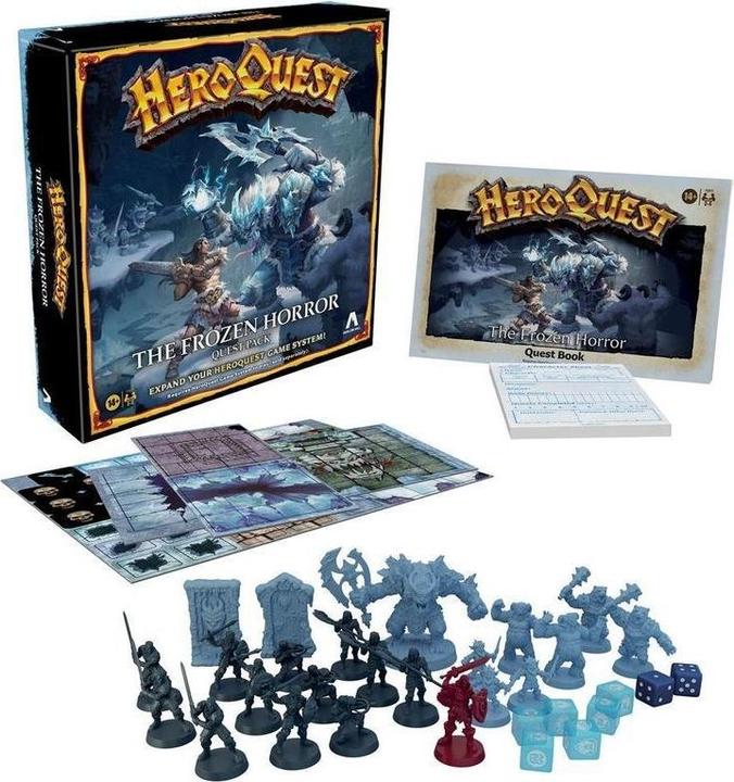 Immagine prodotto Hasbro HeroQuest - Espansione - Orrore ghiacciato (HABF5815UU0) (Inglese)