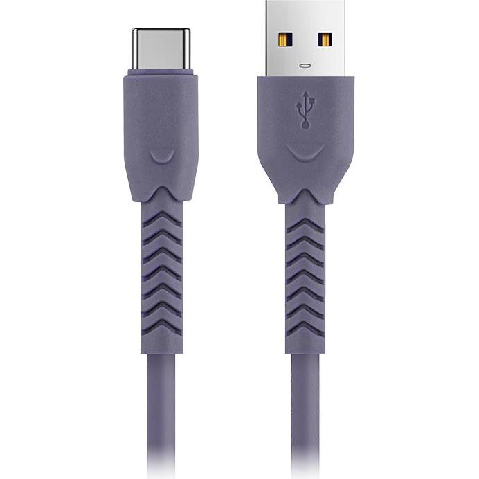 Thumbnail - Maxlife MXUC-04 Kabel USB - USB-C 1,0 m 3A lila (1 m, USB 3.0), USB Kabel
