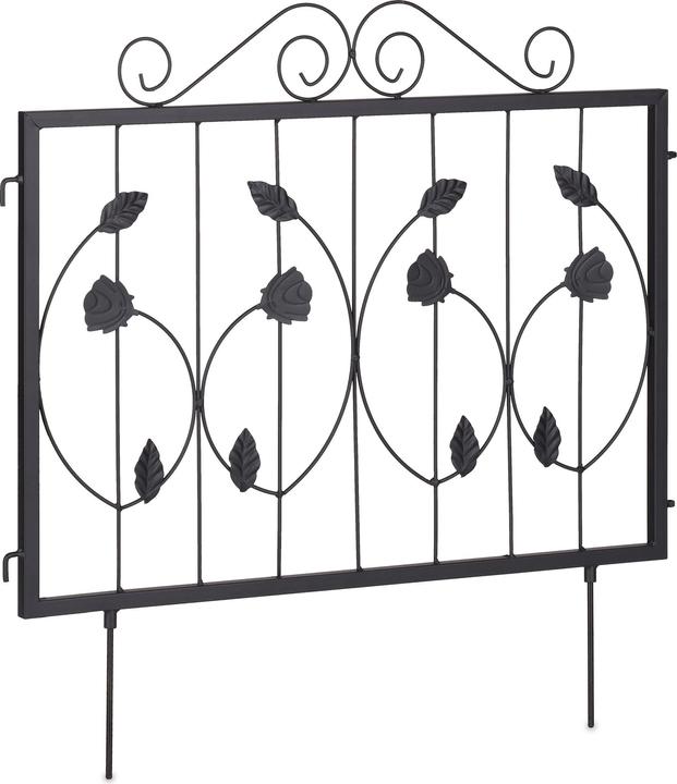 Actual product image Relaxdays 4x bed fence (150 cm)