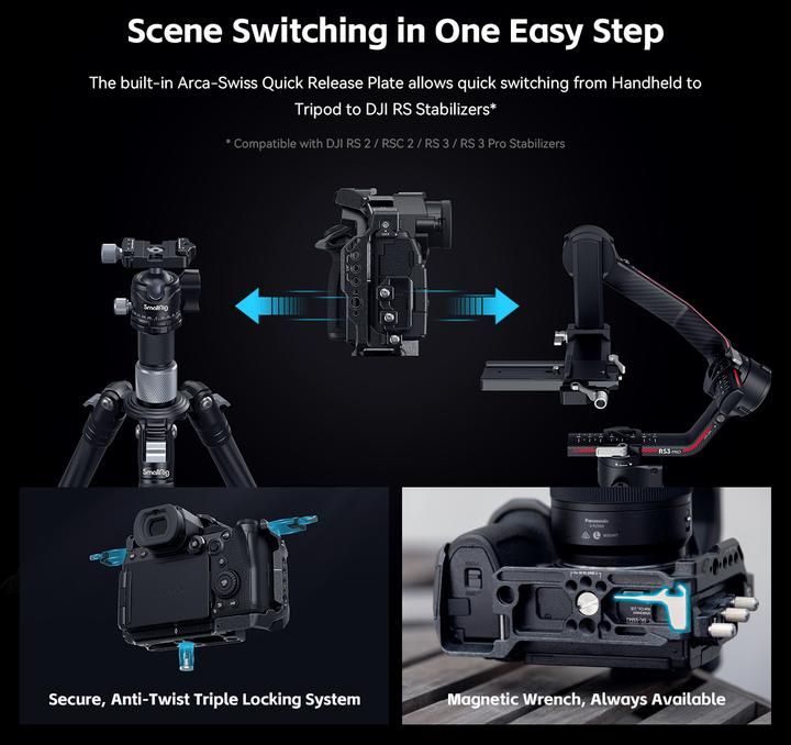 Image du produit SmallRig Panasonic S5 (Cage)