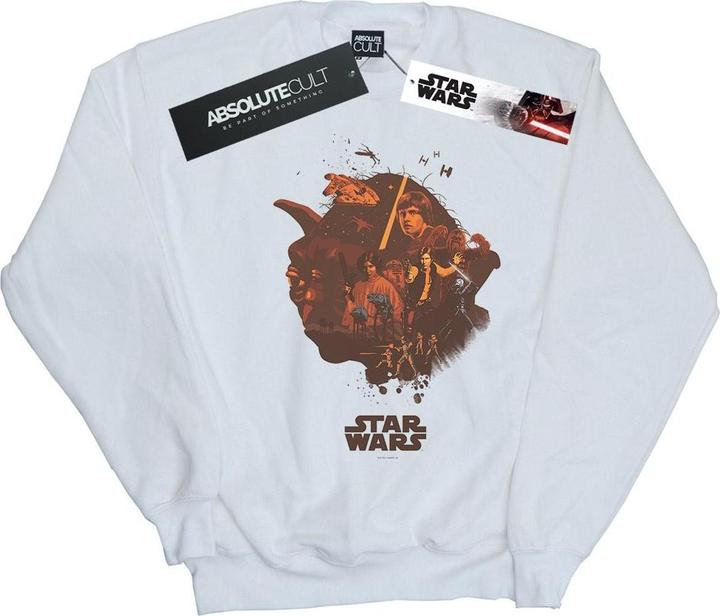 Star Wars Yoda Montage Sweatshirt (4XL)