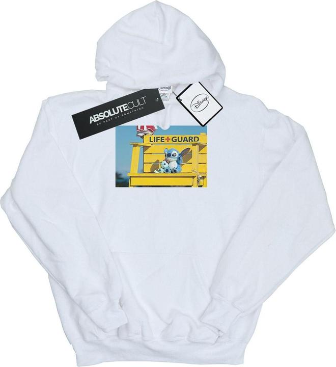 Actual product image Disney Boys Lilo And Stitch Life Guard Hoodie (140, 146)