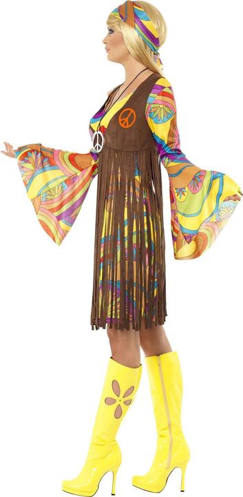 Produktbild Smiffys 60er Hippie Damen Kostüm (XL)