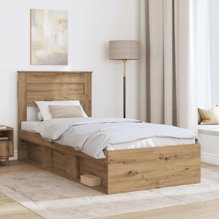 Image du produit vidaXL Moderner Bettrahmen (90 x 200 cm)