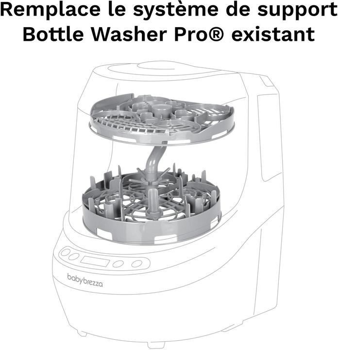 Actual product image Baby Brezza Brustpumpengestell für Bottle Washer Pro