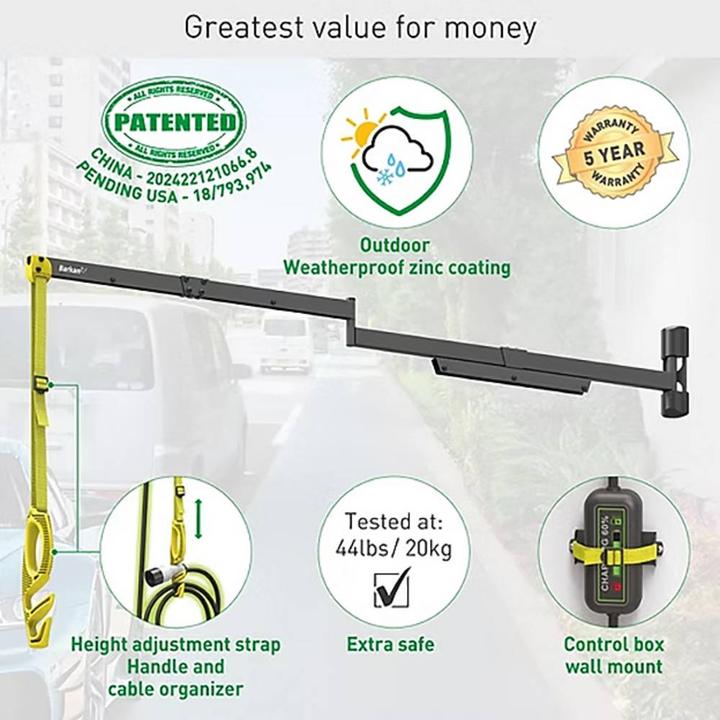 Productafbeelding Barkan Ladekabel Halterung für Fahrzeuge