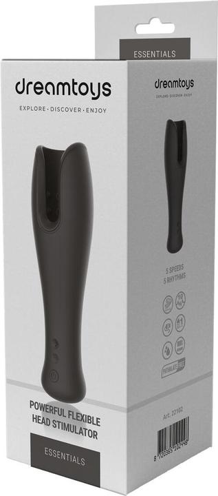 Actual product image Dreamtoys Dream Toys Essentials Masturbator Black 19.5 cm