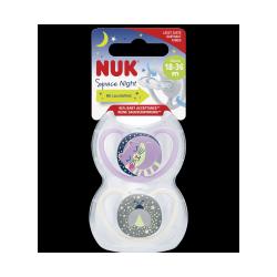 6x NUK, Nuggi, Space Night (2 x, ab 3 Jahren)