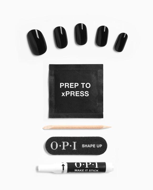 Produktbild OPI Xpress/On (Kunstnägel, Lady in Black)