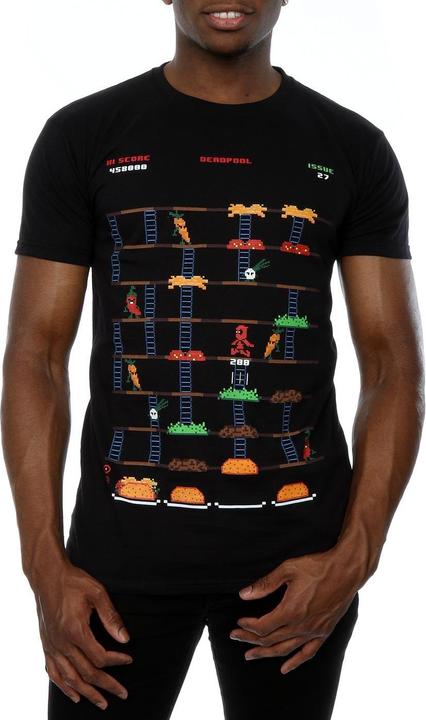 Image du produit - T-shirt DEADPOOL RETRO GAME - Homme (S)