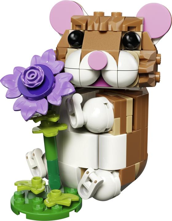 Image du produit LEGO Niedlicher Hamster mit Blume (31376, LEGO Creator Expert)
