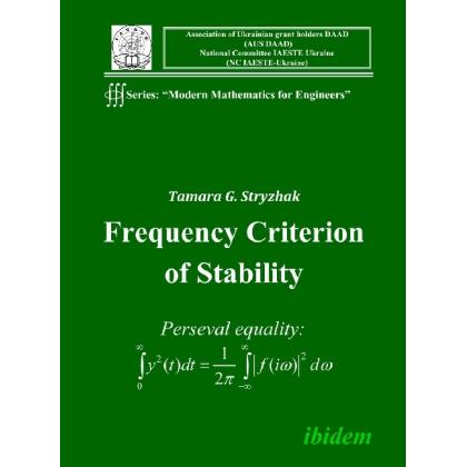 Frequency Criterion of Stability, Fachbücher