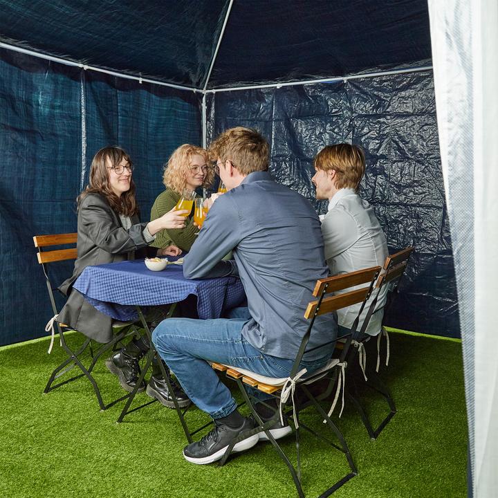 Image du produit Relaxdays 3x éléments latéraux du pavillon (300 cm)