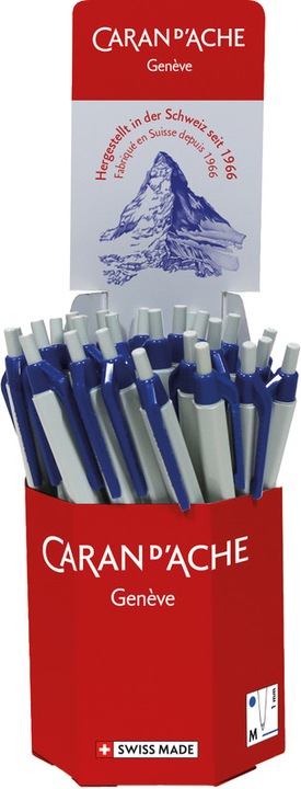 Actual product image Caran d'Ache Penna a sfera 825 (Blue, 30 x)