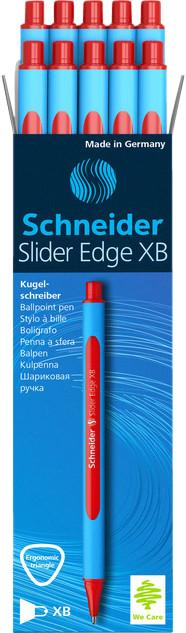 Actual product image Schneider Ballpoint pen Slider Edge Extra Wide (XB), Red, 10 pieces (Red, 10 x)