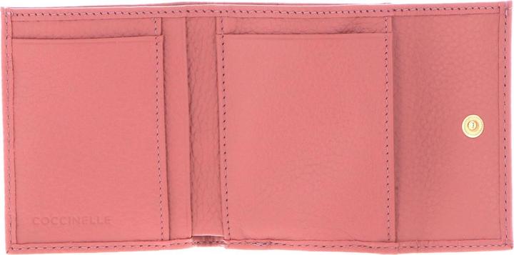 Actual product image Coccinelle Metallic Soft Mini Wallet Grainy Leather