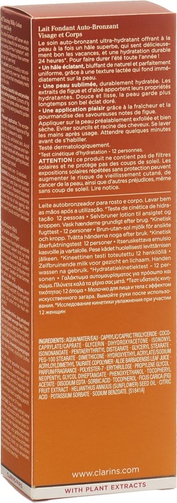 Image du produit Clarins Soleil - Lotion lactée auto-bronzante (Crème autobronzante, 125 ml)