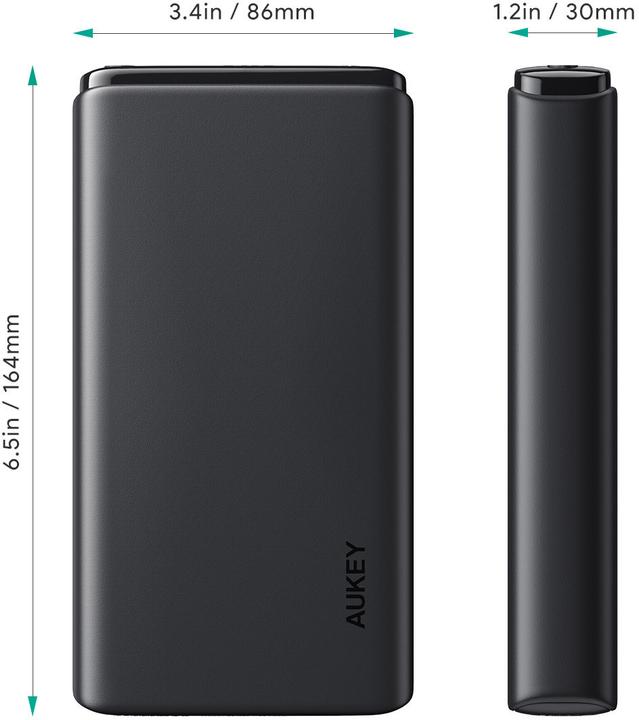 Actual product image Aukey Sprint Ultra (26800 mAh, 65 W, 99.16 Wh)