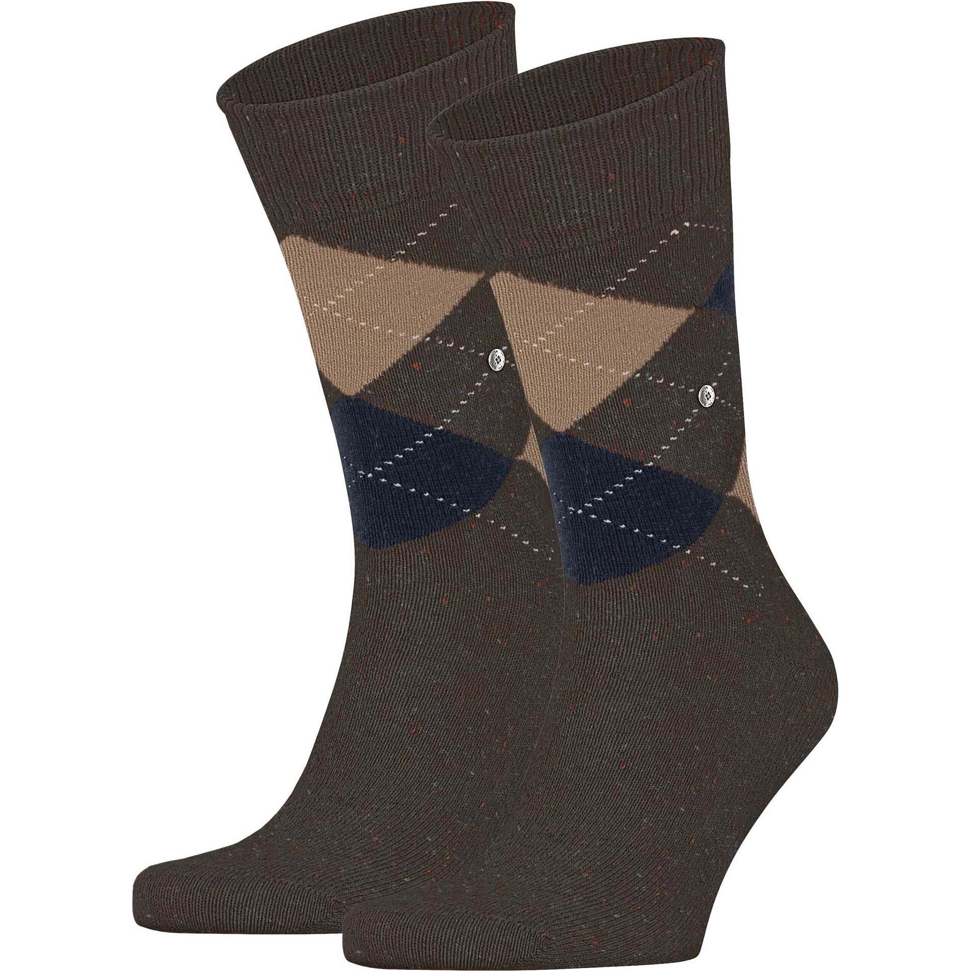 Burlington, Herren, Socken, Socken Casual Bequem sitzend Dundee, Mehrfarbig, (2er Pack, 40 - 46)