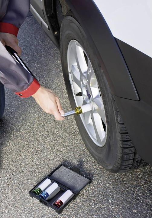 Produktbild Toolcraft Steckschlüssel-Satz 4tlg (11/16")