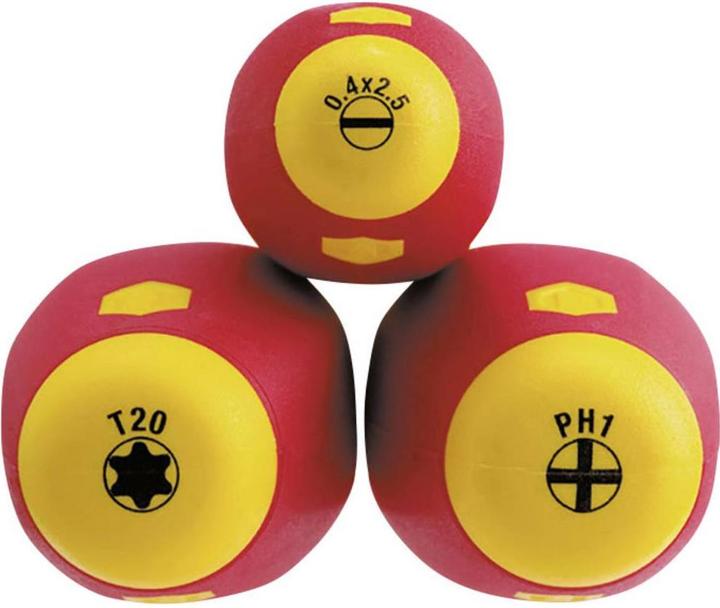 Image du produit Wiha Schraubendreher Set SoftFinish electric (Hexagone externe)