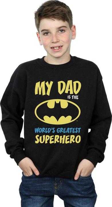 Produktbild Batman World's Greatest Superhero Sweatshirt Jungen (140, 146)