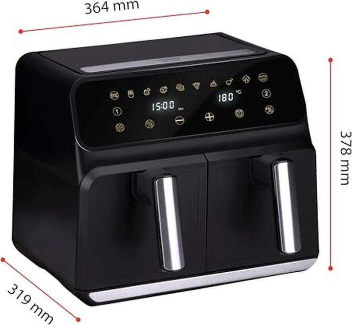 Immagine prodotto alpina Friggitrice doppia 8L 230V 1700W