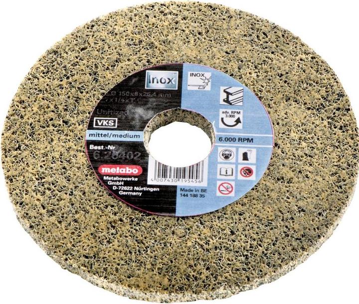 Actual product image Metabo Fleece compact grinding wheel (Medium)