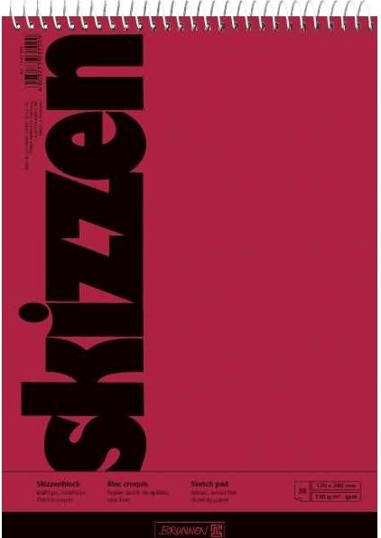 Immagine prodotto Blocco per schizzi 17,0 x 24,0 cm (170 x 240 mm, Copertina rigida)