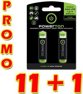 Produktbild Powerton AAA battery (12 Stk., 900 mAh)