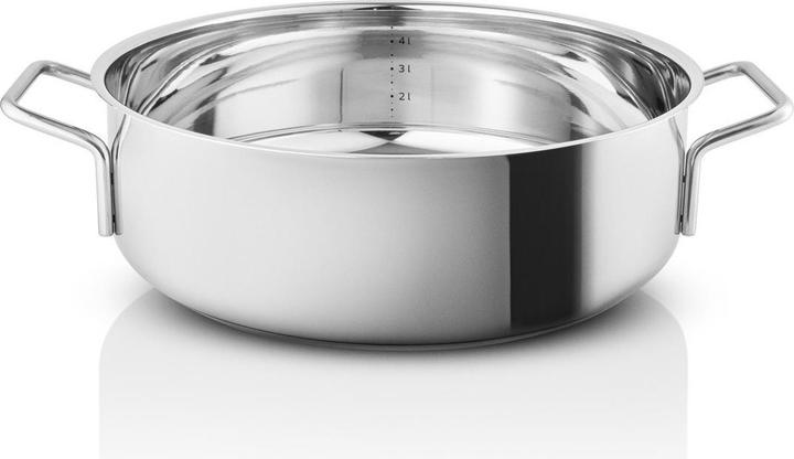 Actual product image Eva Solo Eva Trio - Sauté Pan 28cm Stainless steel with 2 handles (202429) (28 cm, Pan set + pot set, Stainless steel)