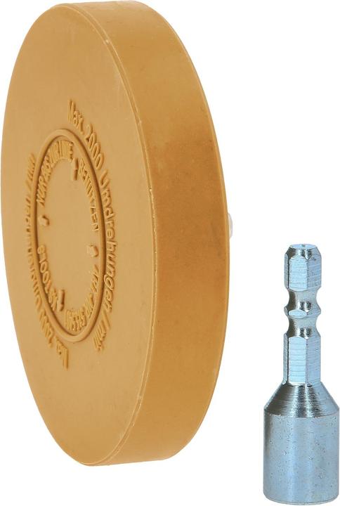 Actual product image KS Tools Rubber eraser disc, 88mm