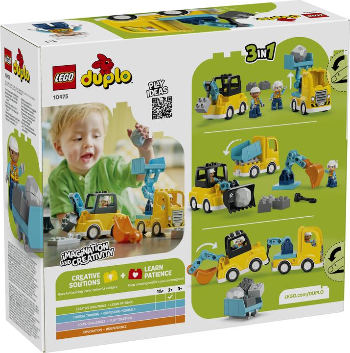 Actual product image LEGO Baufahrzeuge – 3-in-1-Set (10475)