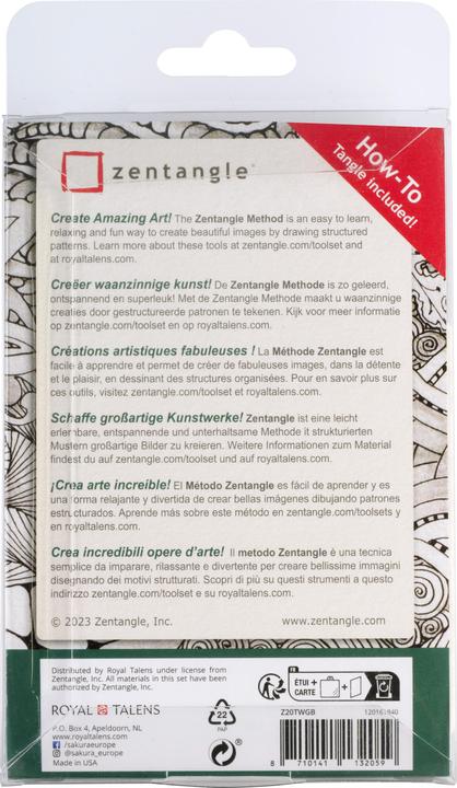 Produktbild Sakura Zentangle Toolset (9 x 9 cm, Speziallineatur)
