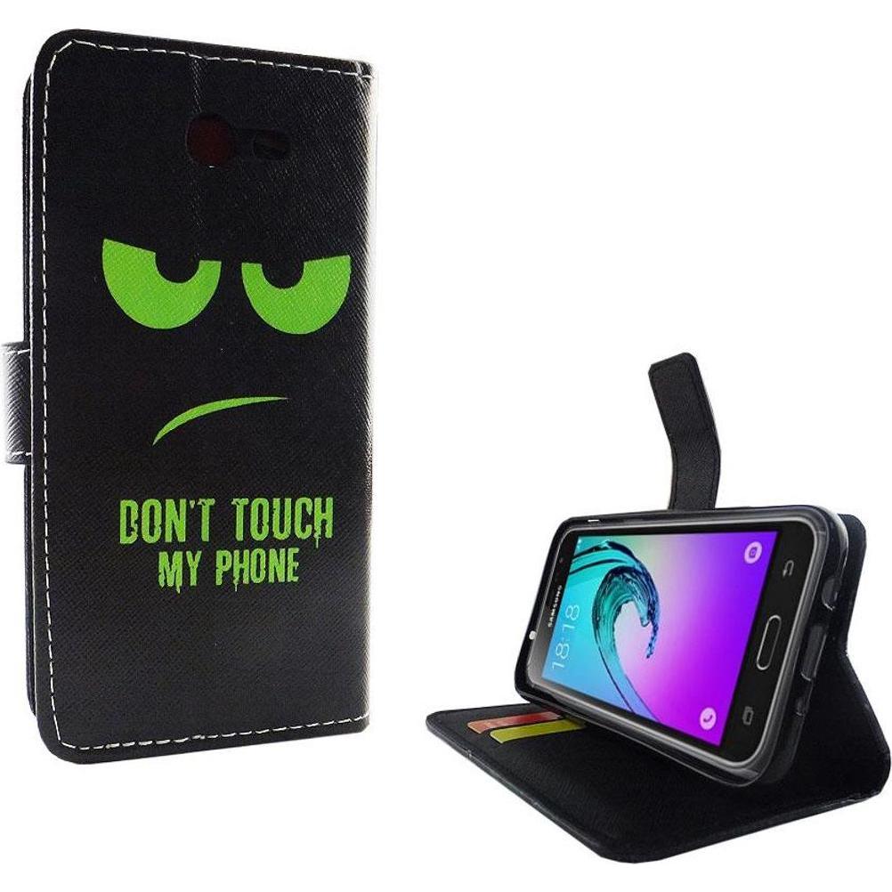 Thumbnail - König Design Schutz Handy Hülle für Samsung Galaxy J3 Emerge Case Cover Tasche Wallet Etui (Samsung Galaxy J3 Emerge), S...