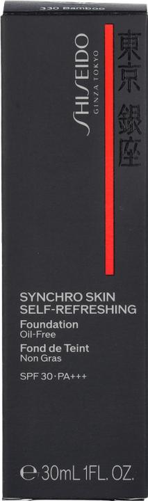 Produktbild Shiseido Synchro Skin Self-Refreshing - Foundation SPF 30 Bamboo 330 (330 Bamboo)