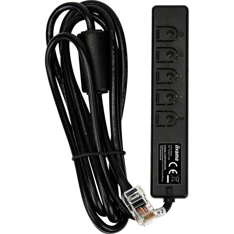 iiyama Externes Bedienpad - Kabel - für ProLite (Gerätespezifische Fernbedienung), Fernbedienung, Schwarz