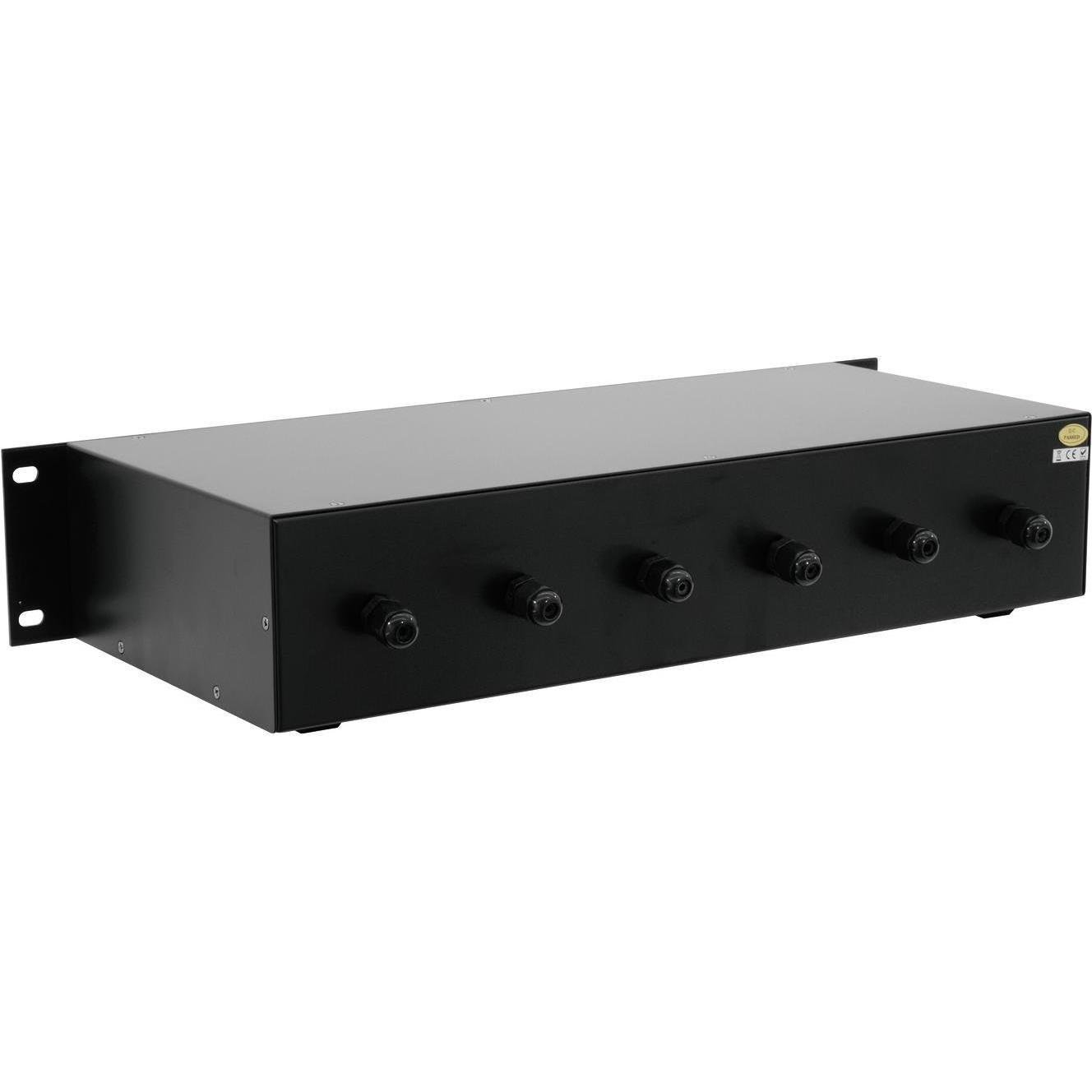 Thumbnail - Omnitronic ELA 6MZonen LSRegler sw, Lautsprecher Bauteile, Schwarz