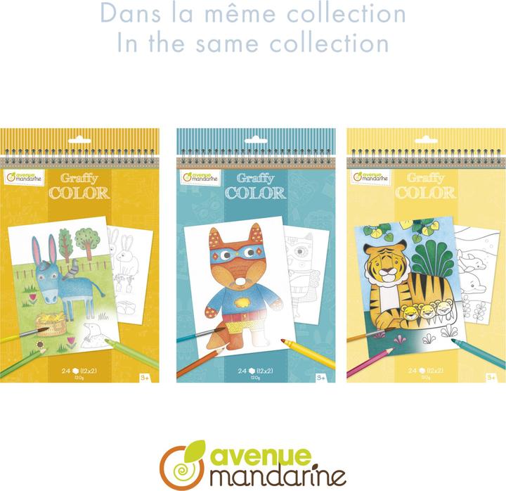 Actual product image Avenue Mandarine Graffy Colour, Mother/Child