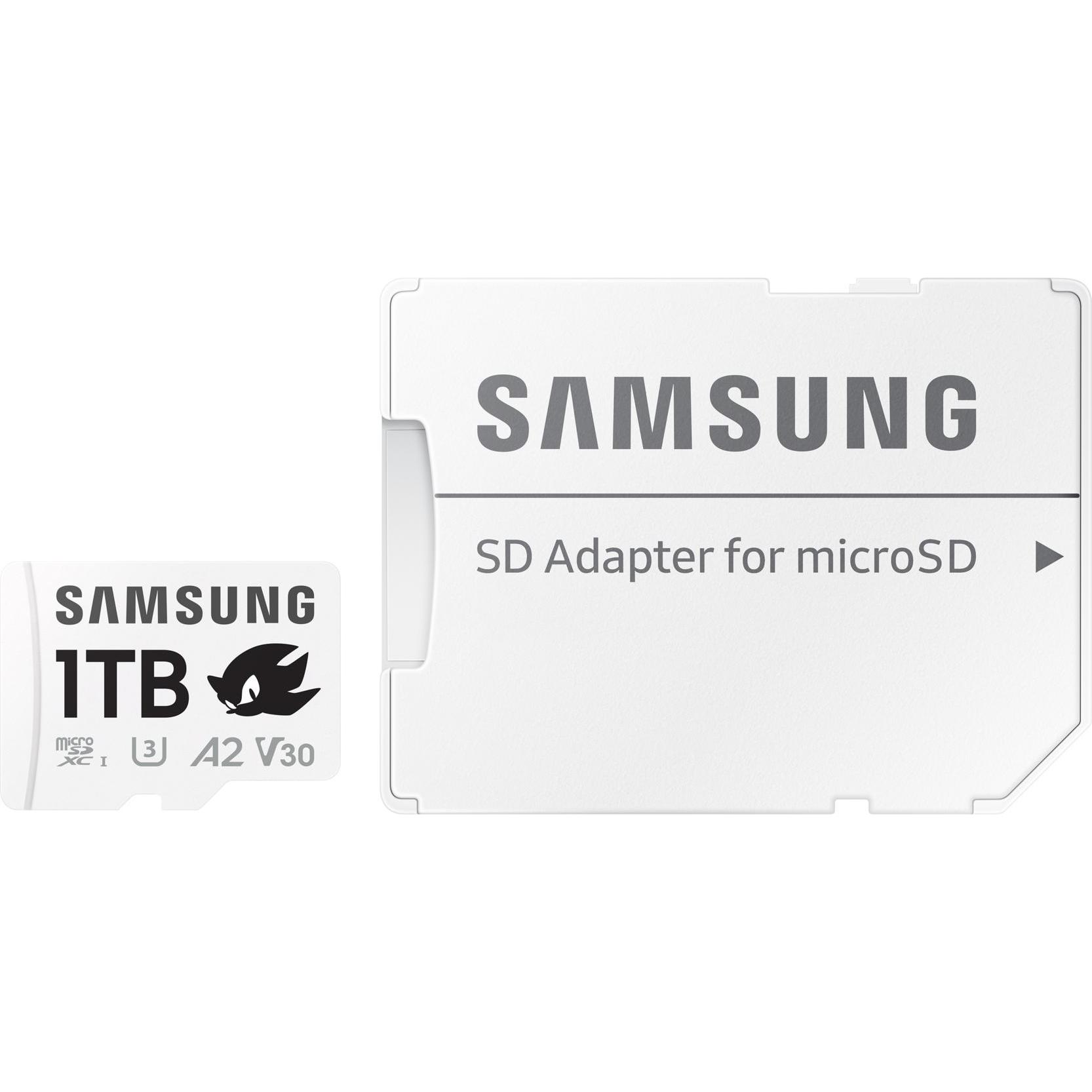 Samsung MB-MD1T0S (1000 GB, microSDXC, U3, UHS-I), Speicherkarte, Weiss