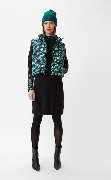 Image du produit Comma Kleid Kurzes Strickkleid mit Rippblende (38)