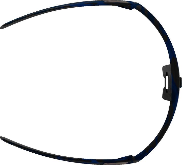 Actual product image Alpina Turbo Pro Q-Lite (havana black blue matt, Mirror Silver)