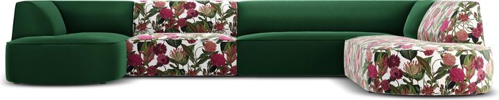 Garden Rose Pattern, Green