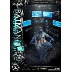 Actual product image Prime 1 Studio DC Comics statuette Throne Legacy Collection Batman Tactical Throne Deluxe Bonus Version