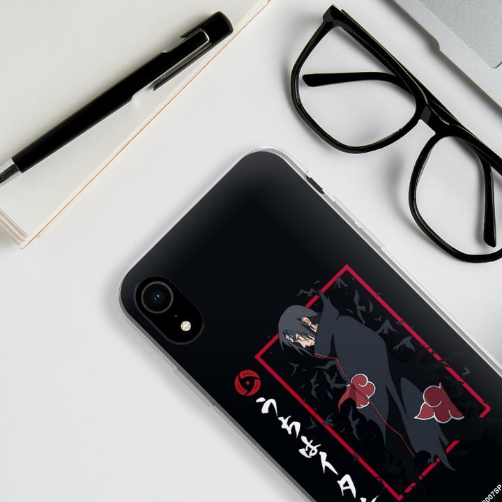 Produktbild DeinDesign Silikon Hülle für Apple iPhone Xr Handyhülle Case Smartphone Schutzhülle Itachi Uchiha Naruto (Apple iPhone XR)