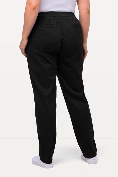 Immagine prodotto Ulla Popken Pantaloni chino modello Rena con cintura parzialmente elastica e taglio della gamba conico (54)