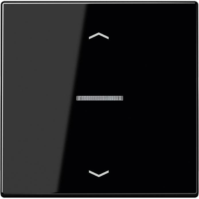 JUNG, Zubehör Schalterprogramm, Abdeckung Jal-Manag. sw