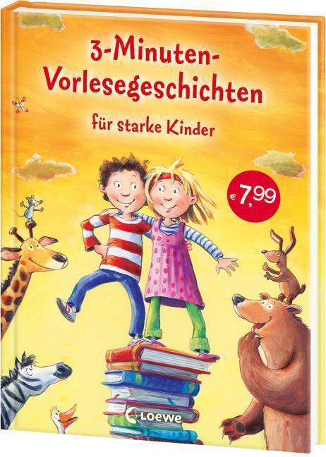 Image du produit 3-Minuten-Vorlesegeschichten für starke Kinder (Allemand, Livres de lecture Loewe, 2014)